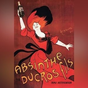 Absinthe Ducros Fils, 1890 Poster Vintage Art by Leonetto Capiello 24” x 36”